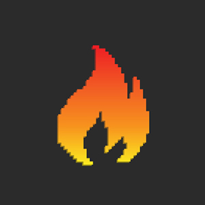 Pixel Fire Logo