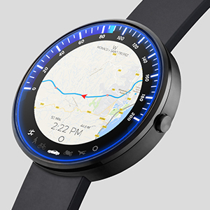 Smartwatch Map Design
